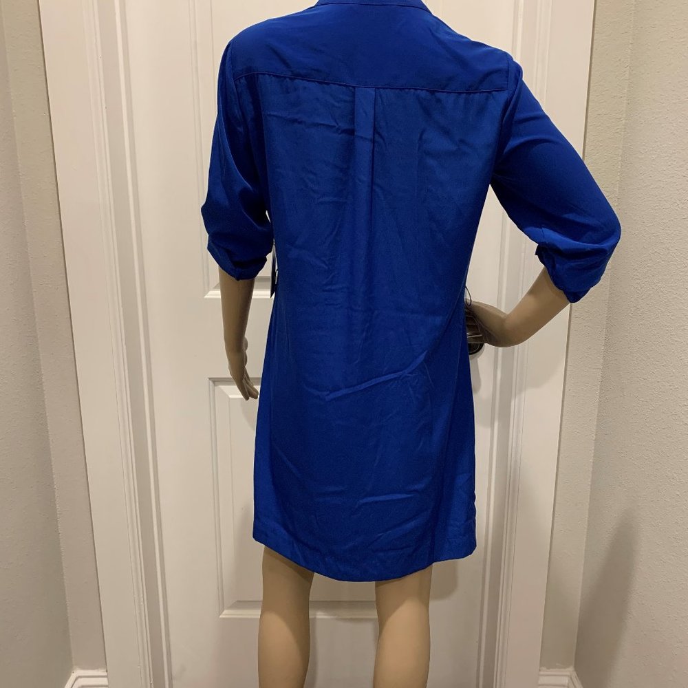 EXPRESS BUTTON DOWN SHIRT DRESS - Picture 3 of 7